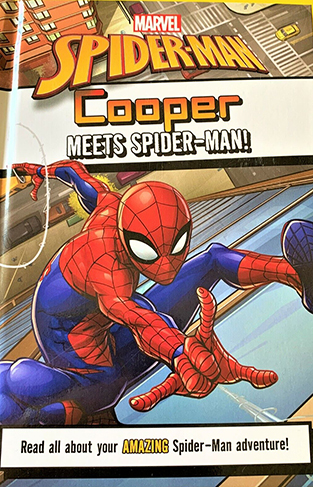 Marvel Spider-Man Cooper Meets Spider-Man!